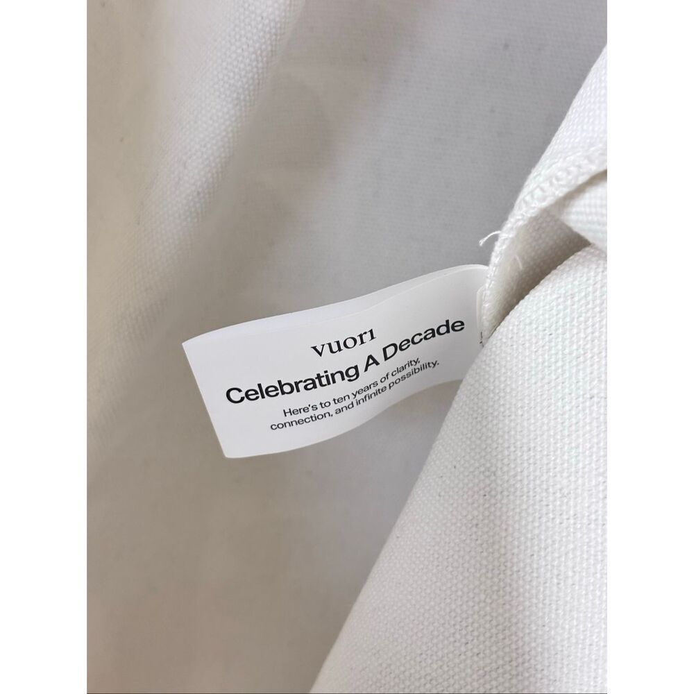 Vuori canvas tote bag Father’s Day 25 light grey tote large - Picture 5 of 13